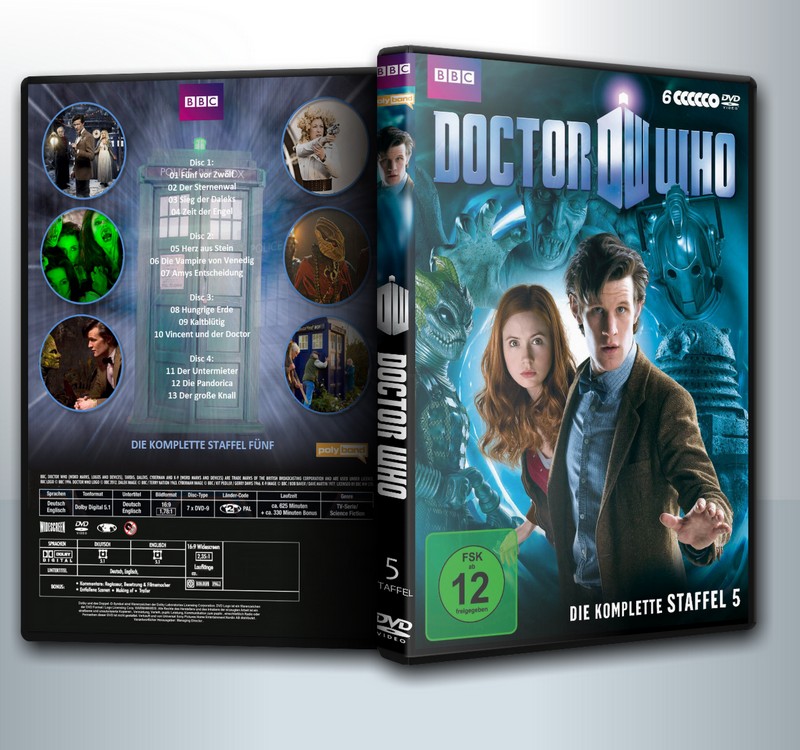 Doctor Who Season 5 ด็อกเตอร์ฮู ข้ามเวลากู้โลก ปี 5 ( 3 DVD )