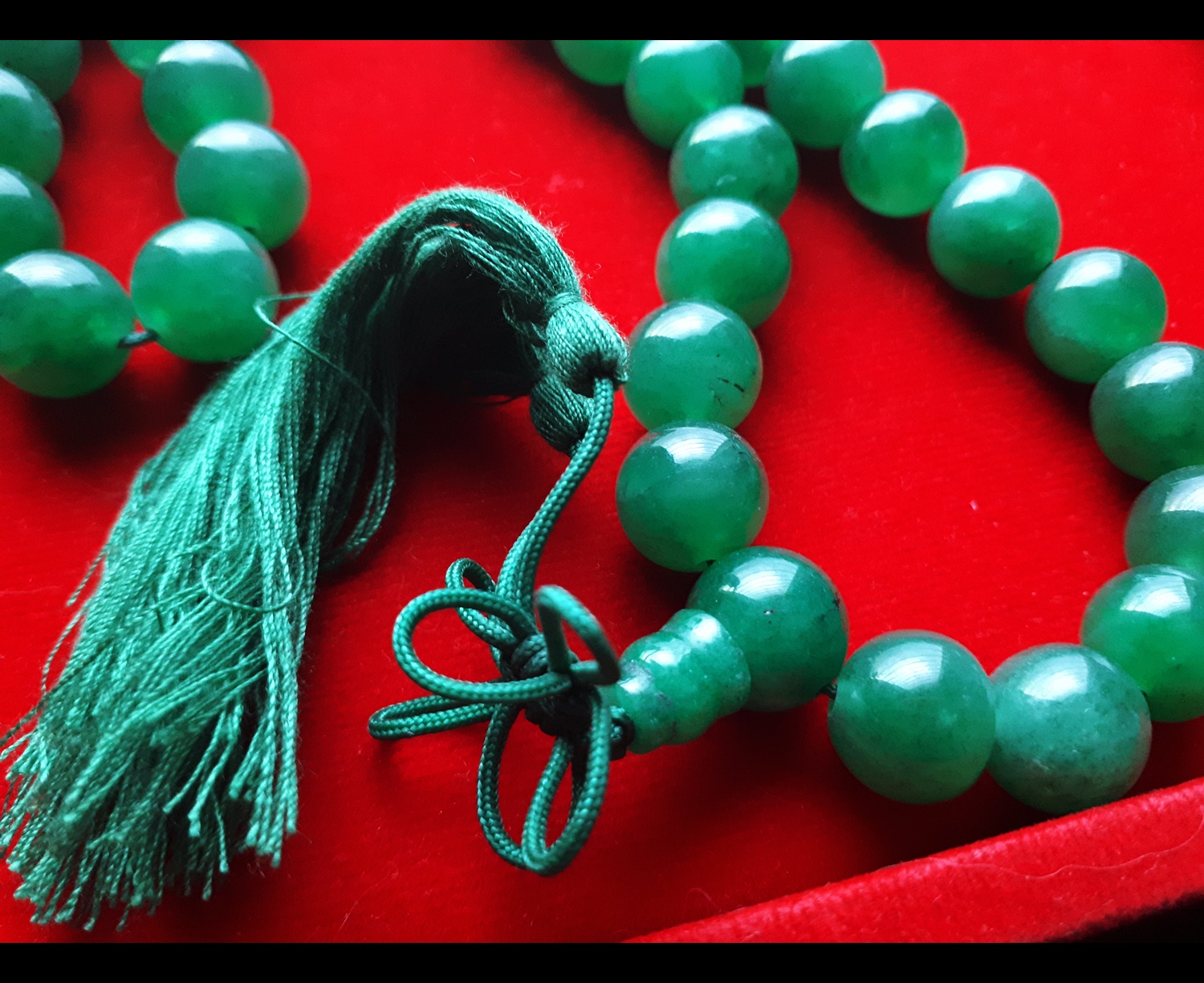 ประคำ คอ สร้อยคำ หินเขียว (ขายปลีก ขายส่ง)