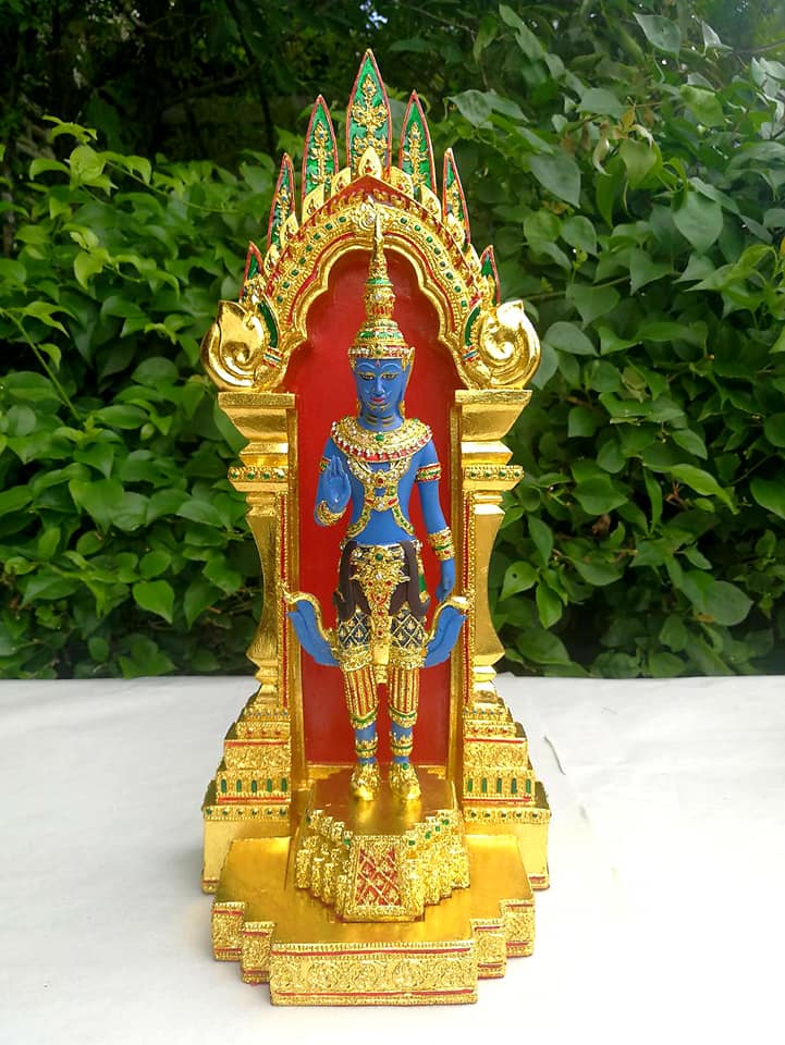 รูปหล่อ เทวดานพเคราะห์ ทั้ง9 เนื้องานเรซิ่น ลงสีปิดทอง (สูง30ซม) (ราคาองค์ละ4500บาท) (งานหล่อทำใหม่ยังไม่ได้ผ่านพิธีปลุกเสก)