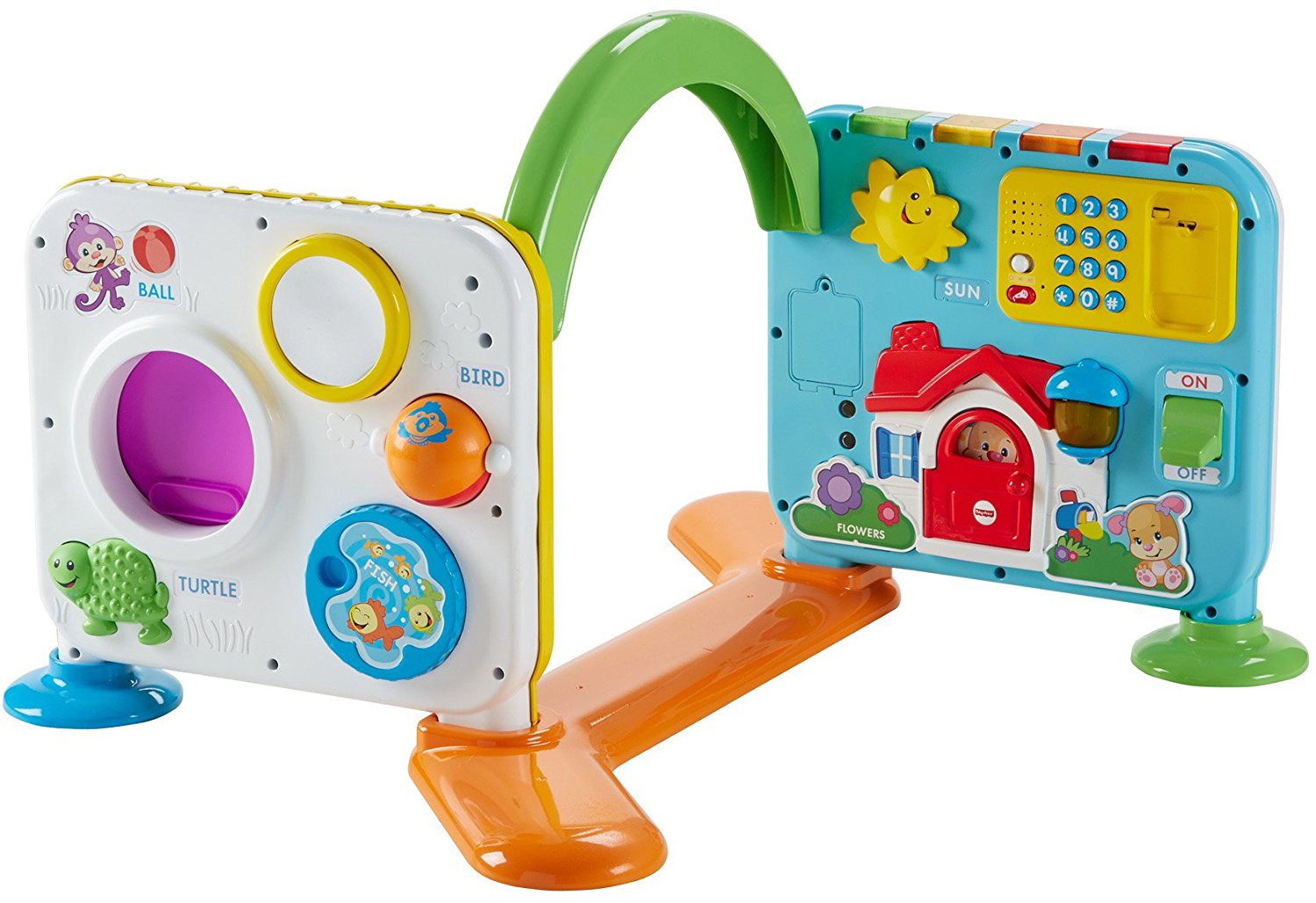 ชุดกิจกรรมเสริมพัฒนาการสำหรับเด็กเล็ก Fisher-Price Laugh & Learn Crawl-Around Learning Center