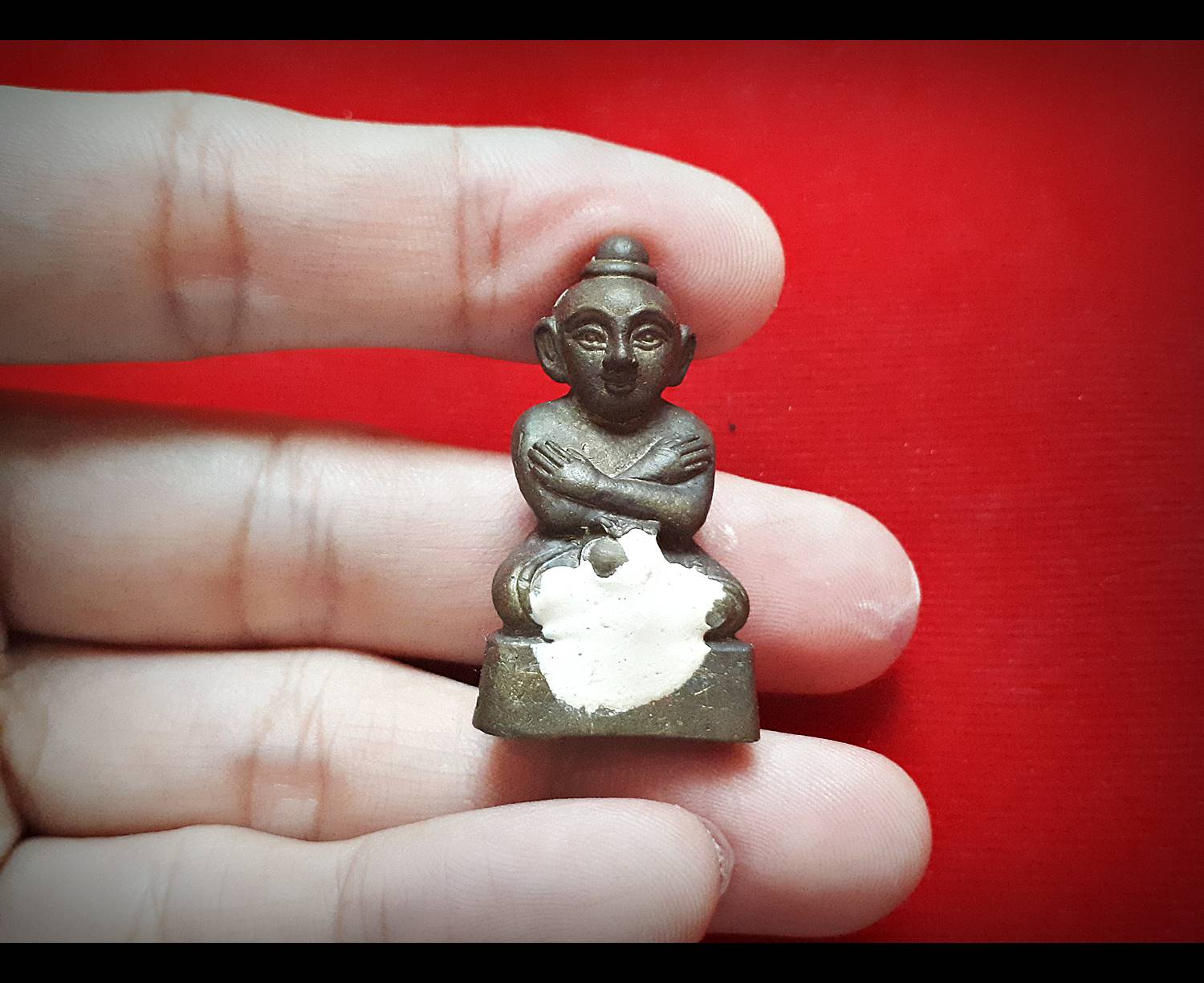 กุมารทองเทพ มณีโชติโกศ เนื้อโลหะโกศ อุดผงฝั่งตะกรุด เจิมแป้ง ปี2557 - พระอาจารย์ก้อง วัดศรีประวัติ จ.นนทบุรี