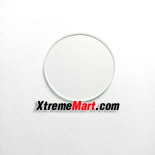 กระจกใสสำหรับไฟฉาย ขนาดเส้นผ่านศูนย์กลาง 58mm หนา 1.8mm replacement glass lens for flashlight
