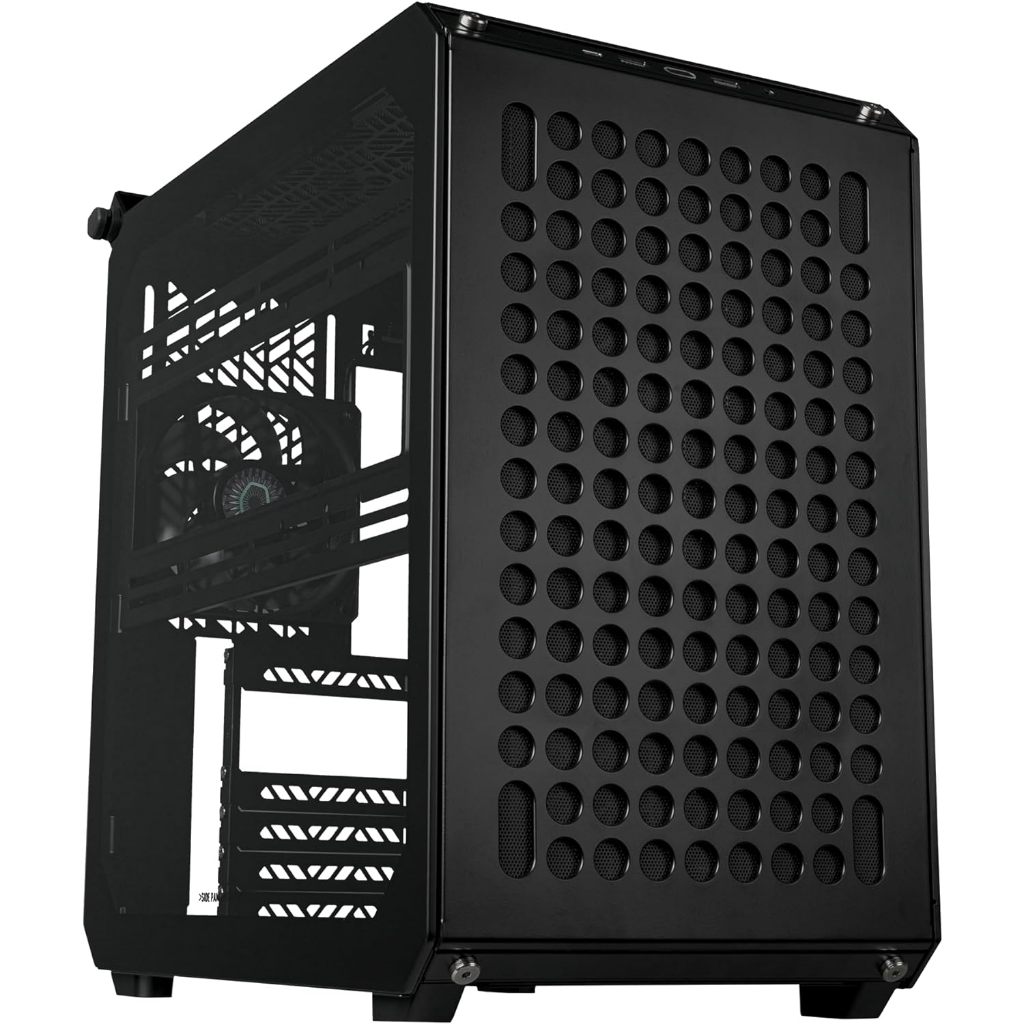 CASE Cooler Master QUBE 500 Flatpack Black Small High Airflow Mid-Tower ATX Qube 500 Flatpack