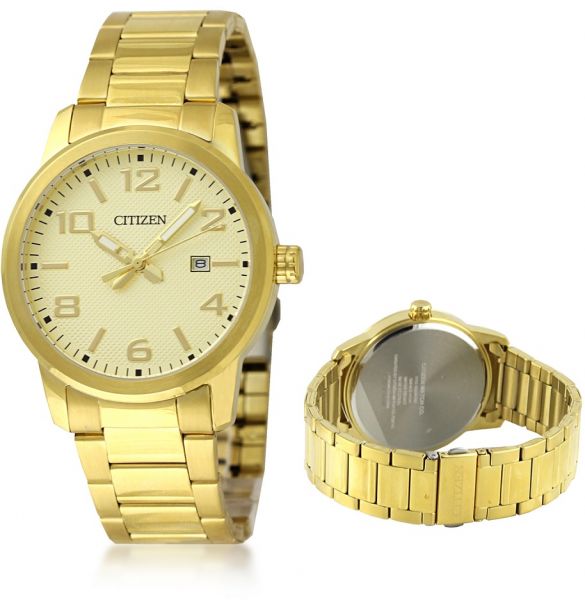 CITIZEN Quartz Men's Watch รุ่น BI1022-51P / Gold