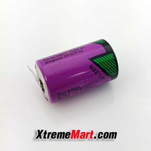 แบตเตอรี่ Tadiran 1/2AA (มีขา) 3.6V TL-5902 Lithium Battery ก้อนละ