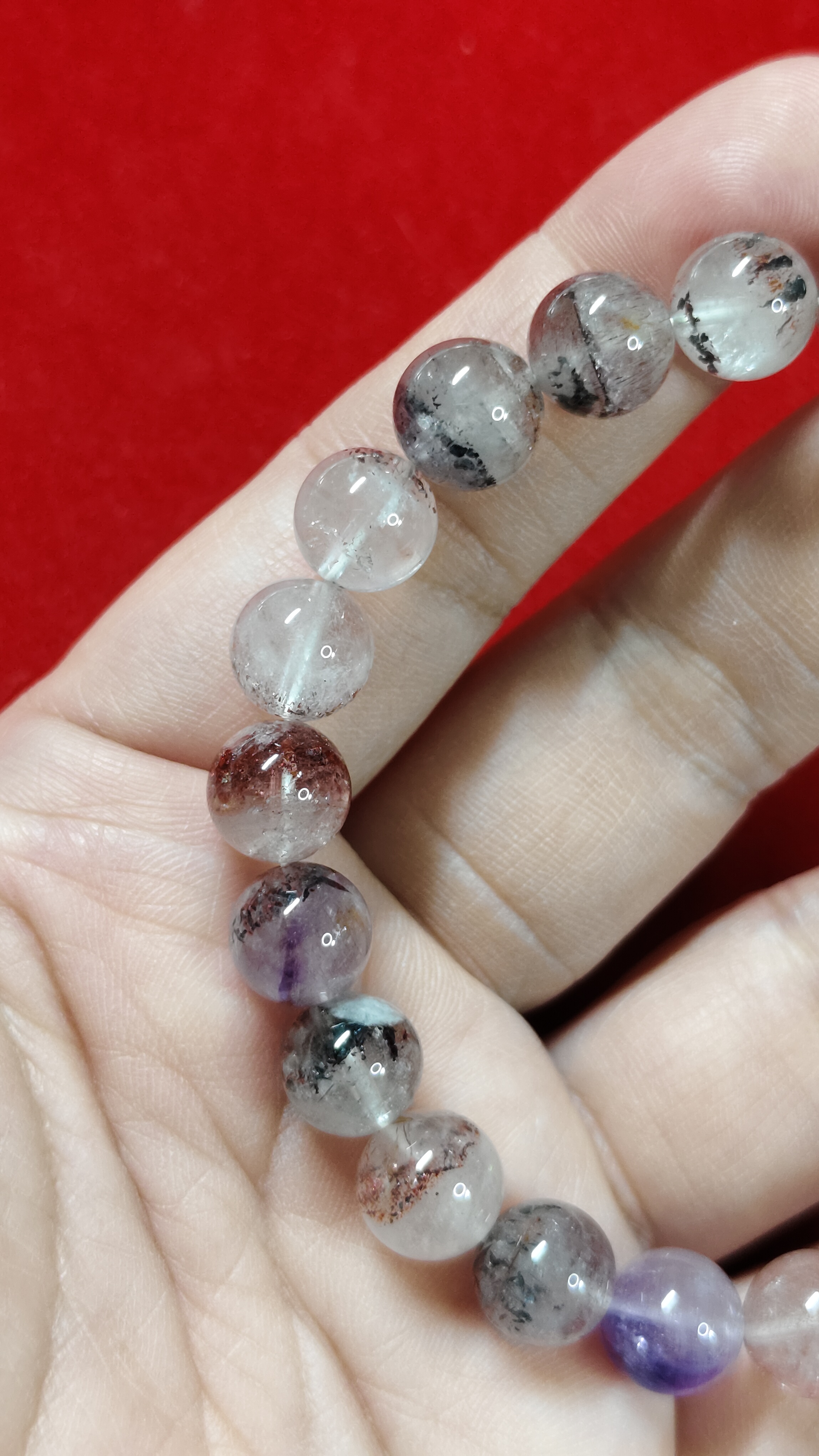 #ข้อมือหินซูเปอร์เซเวนรหัสbh-0038