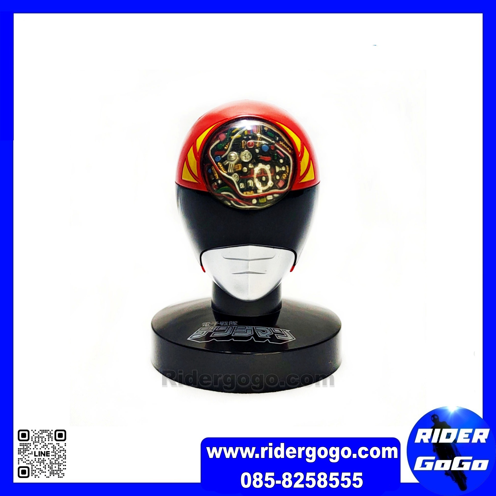 โมเดล หัวเซนไต Super Sentai Denziman ขบวนการ เดนจิแมน ขนาด 1:6 ของแท้