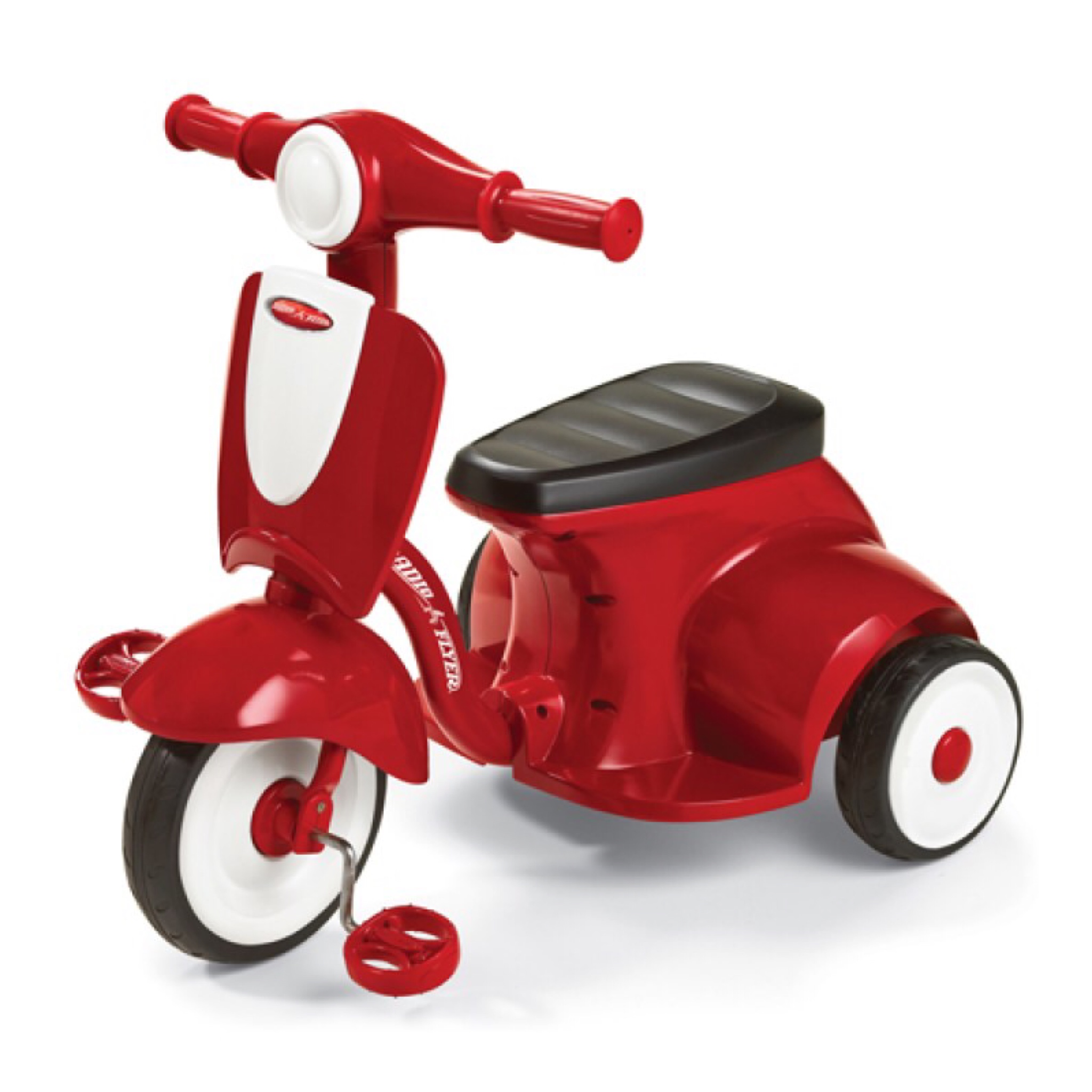 รถจักรยานสามล้อทรงเวสป้า Radio Flyer Classic Lights & Sounds Trike (Red)