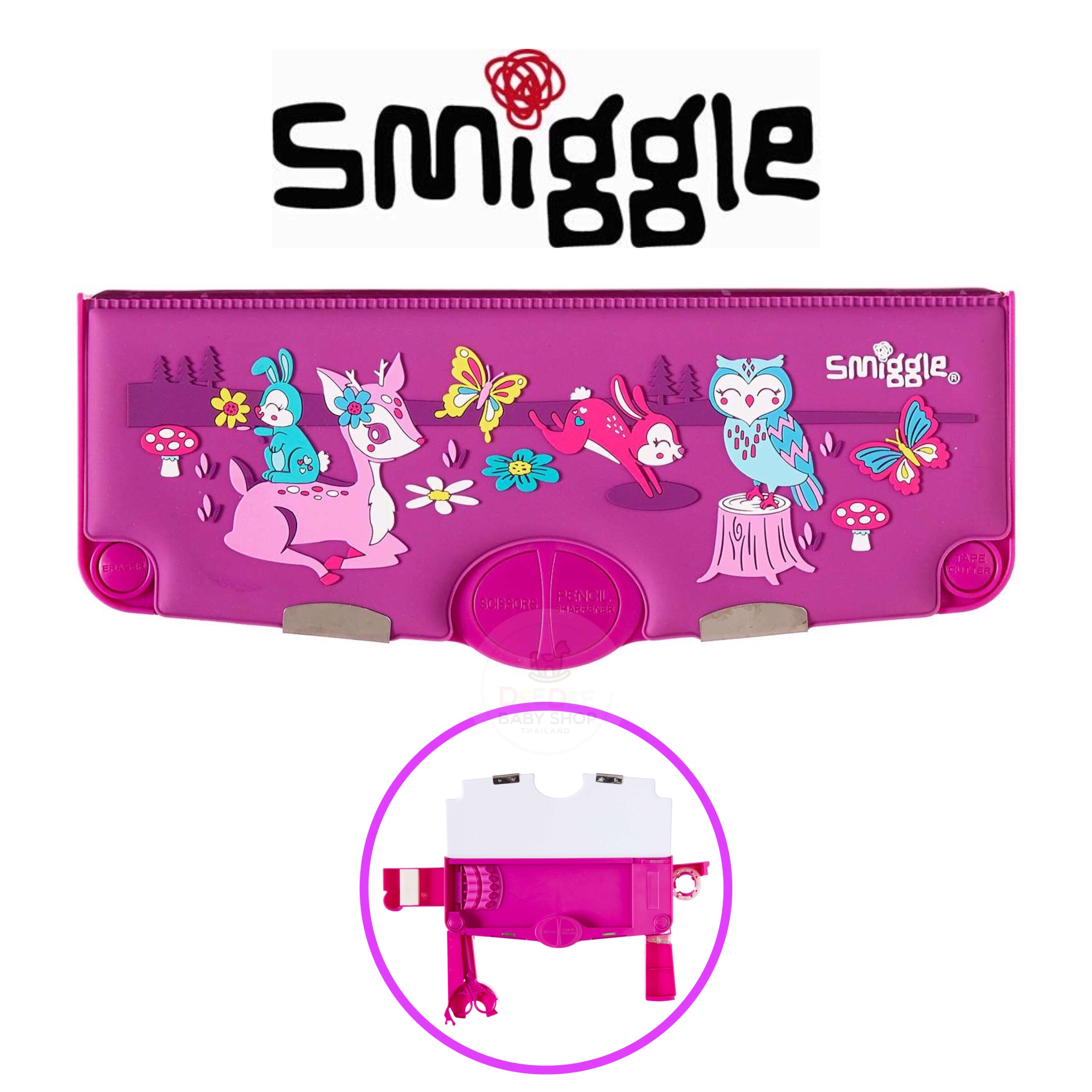 กล่องดินสอสำหรับเด็ก Smiggle Party Silicone Scented Pop Out Pencil Case