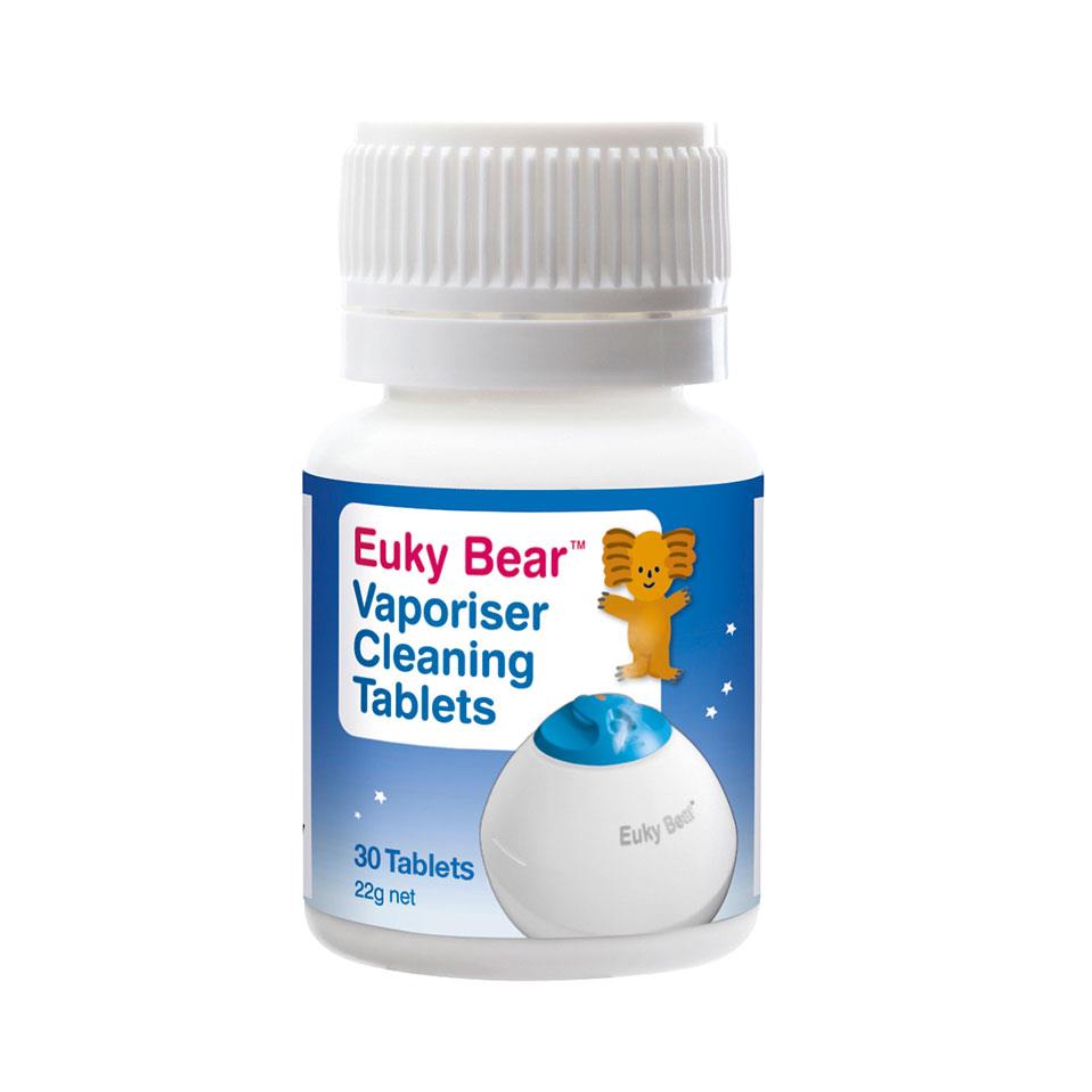 เม็ดทำความสะอาดเครื่องสร้างความชื้นและพ่นไอระเหย Euky Bear Steam Vaporiser Cleaning Tablets