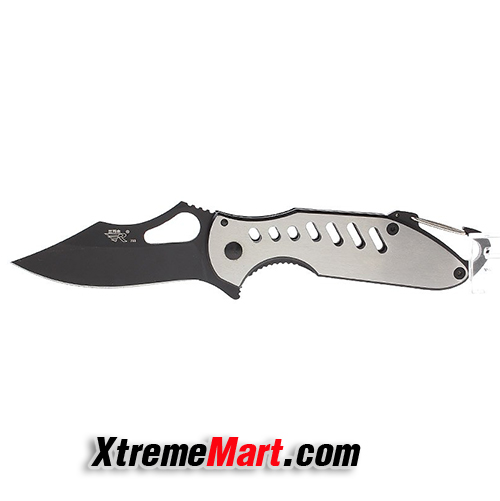 มีดพับ มีดพกพา Sanrenmu รุ่น B4-733 Stainless Steel Folding Knives มาพร้อมคลิปคล้องกระเป๋า
