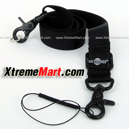 สายคล้องสะพายสำหรับไฟฉาย Solarforce รุ่น L600 L1200 masterpiece Skyline L1000 (Solarforce Sling)