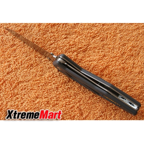 มีดพับ SANRENMU 7049LTX-PK EDC Folding Knife Tanto Blade Zytel Handle w Safe Lock