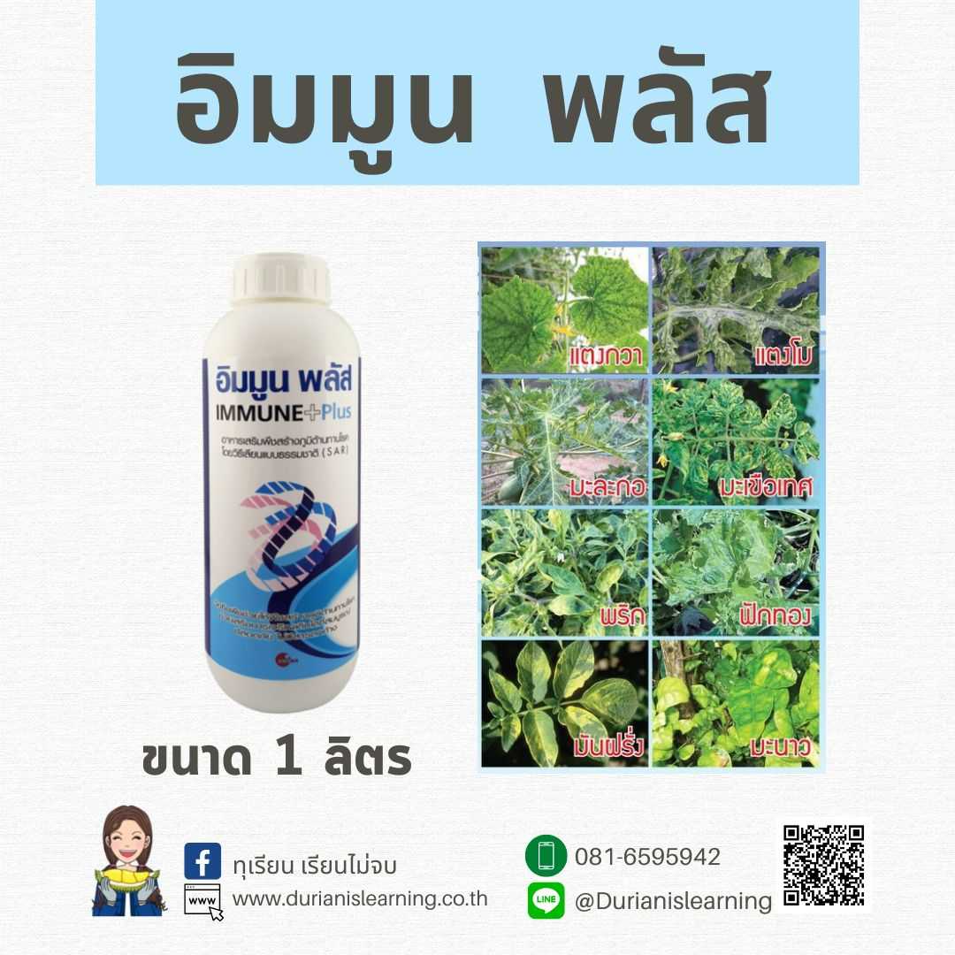 อิมมูนพลัส ป้องกันโรคเชื้อราแบคทีเรียและไวรัส