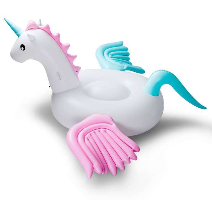 พูลโฟลทยูนิคอร์นยักษ์ Pool Float Pastle Unicorn