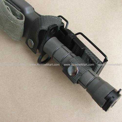 มีดใบตาย M9 มีดติดปลายปืนไรเฟิลตระกูล M16, AR15, M4, G3 และปืนมาตรฐาน NATO รุ่นอื่นๆ