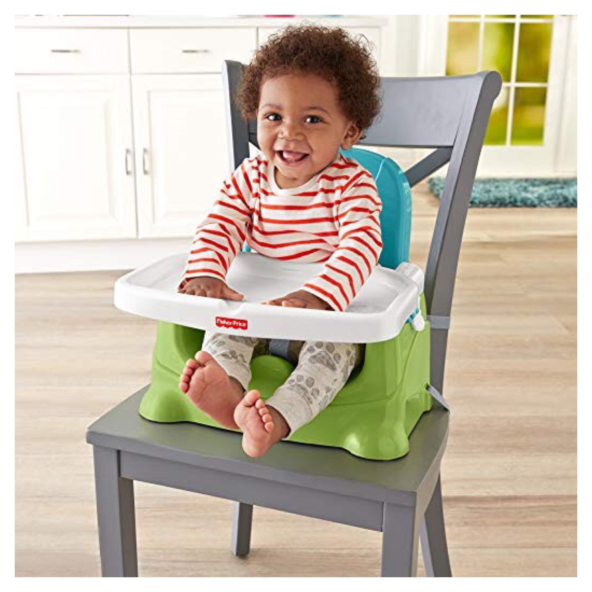 เก้าอี้รับประทานอาหารแบบพกพา Fisher-Price Healthy Care Booster Seat