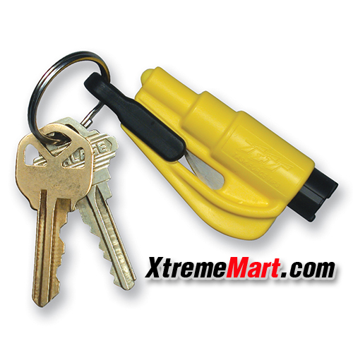 พวงกุญแจฉุกเฉิน ResQme พวงกุญแจยิงกระจก และตัดสายเบลธ์