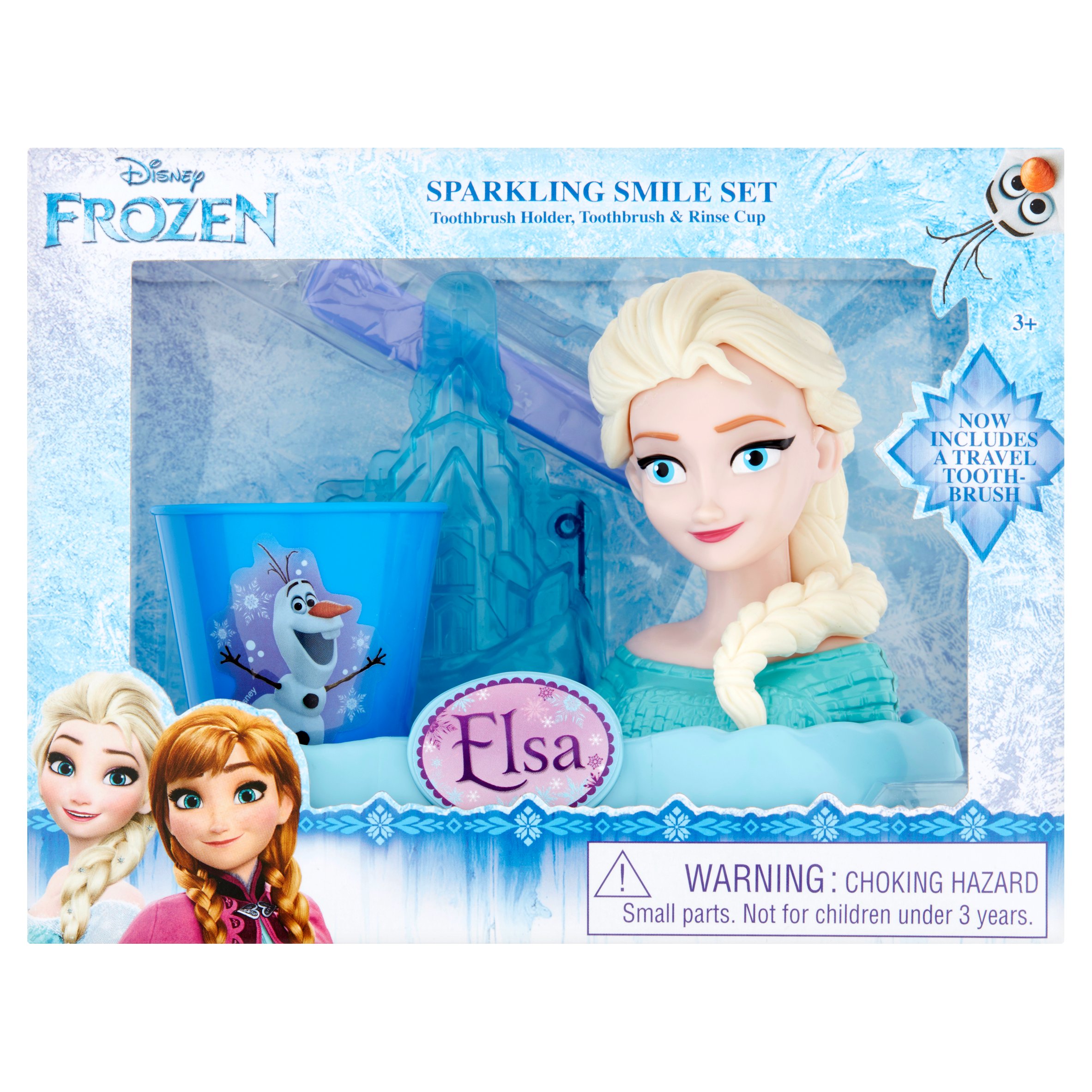 ชุดอุปกรณ์แปรงสีฟันสำหรับเด็ก GBG Disney Frozen Smile Set