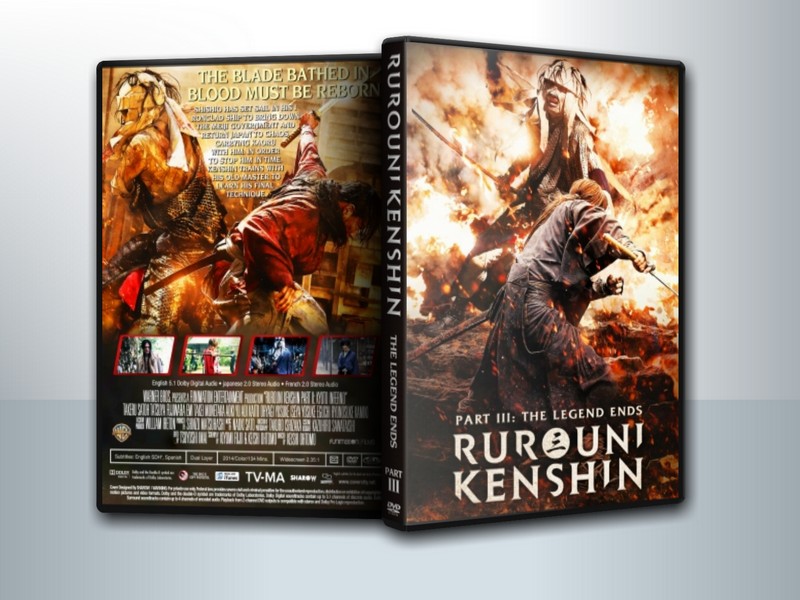 Rurouni Kenshin The Legend Ends - September 2014 รูโรนิ เคนชิน ( 1 DVD )