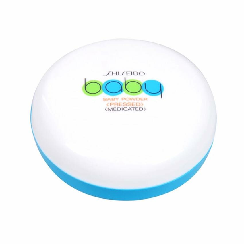 แป้งฝุ่นชนิดอัดแข็งสำหรับลูกน้อย Shiseido Baby Baby Powder (Pressed/Medicated)