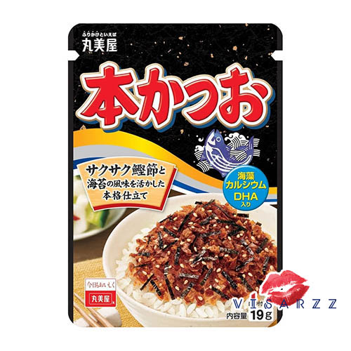 BBE.06/26 (ซองสีดำ 38g รสปลาโอ (ปลาทูน่า) สาหร่าย) ผงโรยข้าวญี่ปุ่น Marumiya Furikake ผงโรยข้าวญี่ปุ่น เพิ่มความอร่อย และเพิ่มประโยชน์ให้มื้ออาหาร