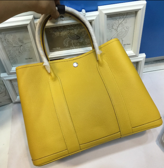 กระเป่า hm garden party togo leather 36 cm