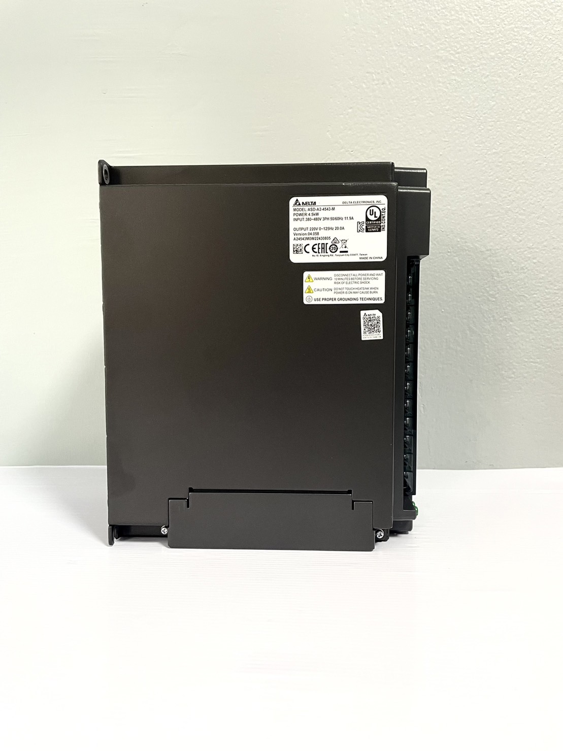 Delta AC Servo Drive ASDA-A2 Series Model:ASD-A2-4543-M 4.5KW 400V 3-phase