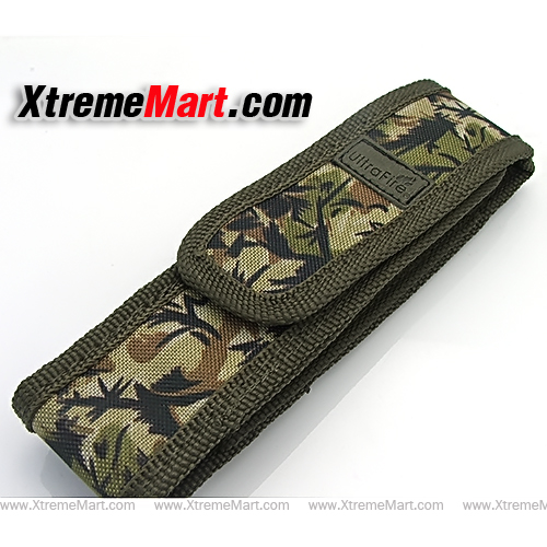 ซองไนล่อนสำหรับไฟฉาย UltraFire Flashlight Nylon Camouflaged Holster Pouch Holder Sheath