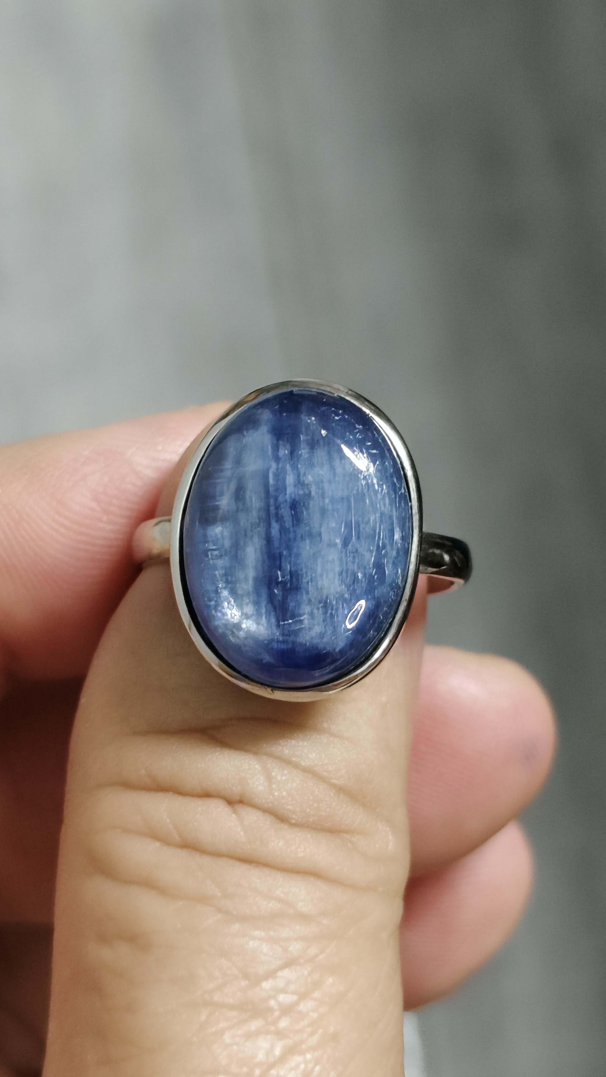 #แหวนหินคยาไนต์ #1ไซส์55.5 รหัสR-0042