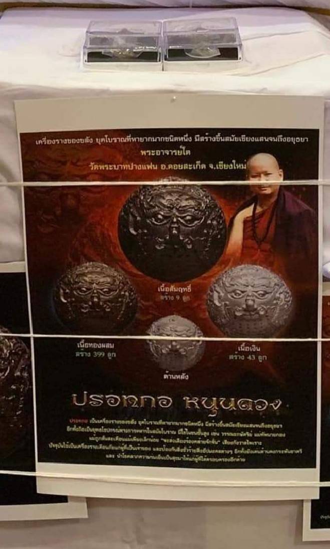 ลูกอม ปรอทกรอหนุนดวง - ครูบากฤษดา วันสันพระเจ้าแดง(วัดป่ายาง) จ.ลำพูน