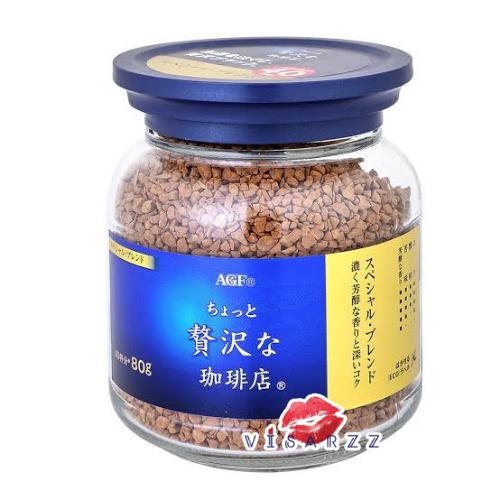 Exp.06/28 (กระปุกสีน้ำเงิน 80g) AGF Maxim Aroma Select Coffee 80g กาแฟฟรีซดราย นำเข้าจากญี่ปุ่น ชงได้ประมาณ 40แก้ว รสชาติกลมกล่อม เหมาะสำหรับคนชอบกาแฟคาปูชิโน่