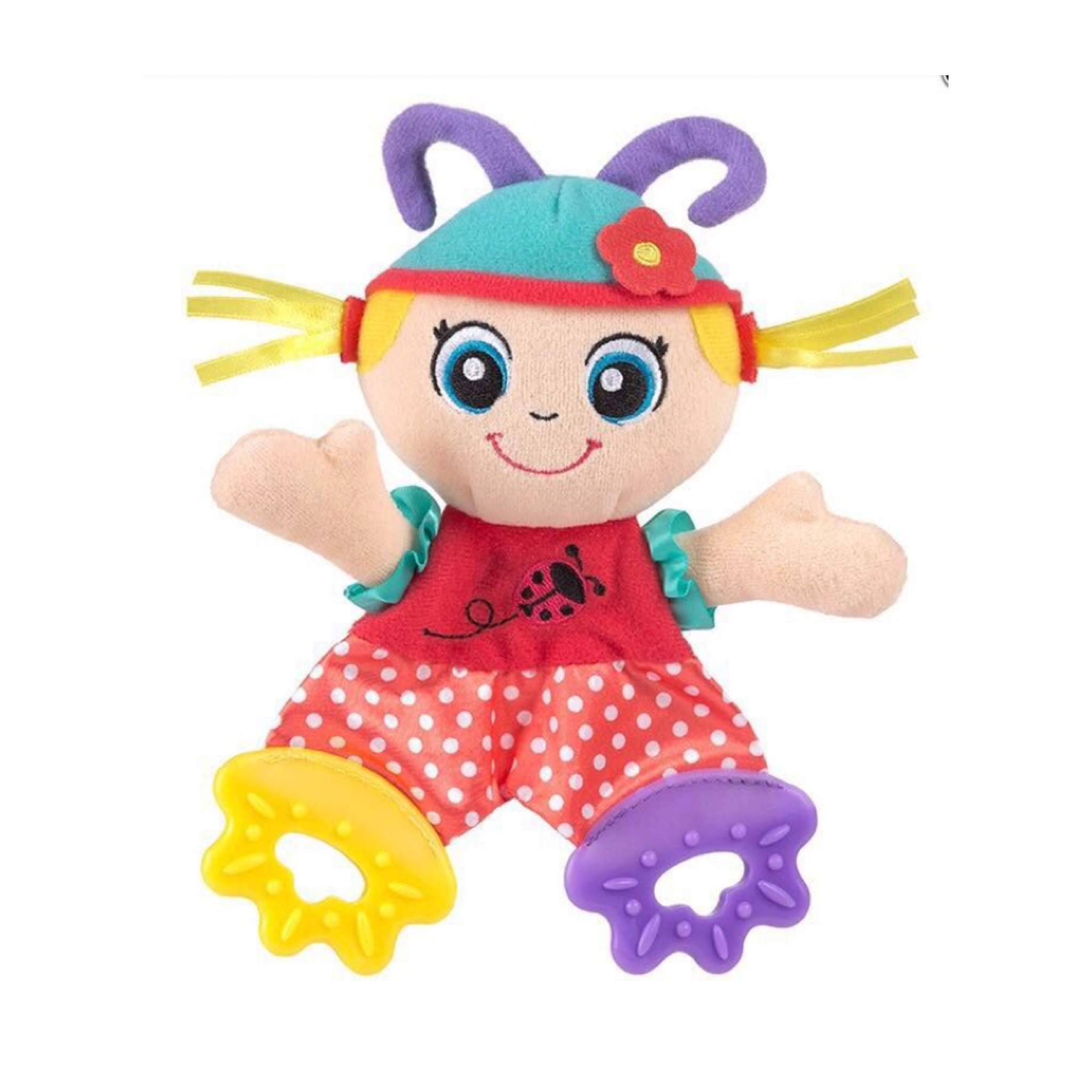 ตุ๊กตาเสริมพัฒนาการพร้อมยางกัด Sozzy Baby Teething Toy