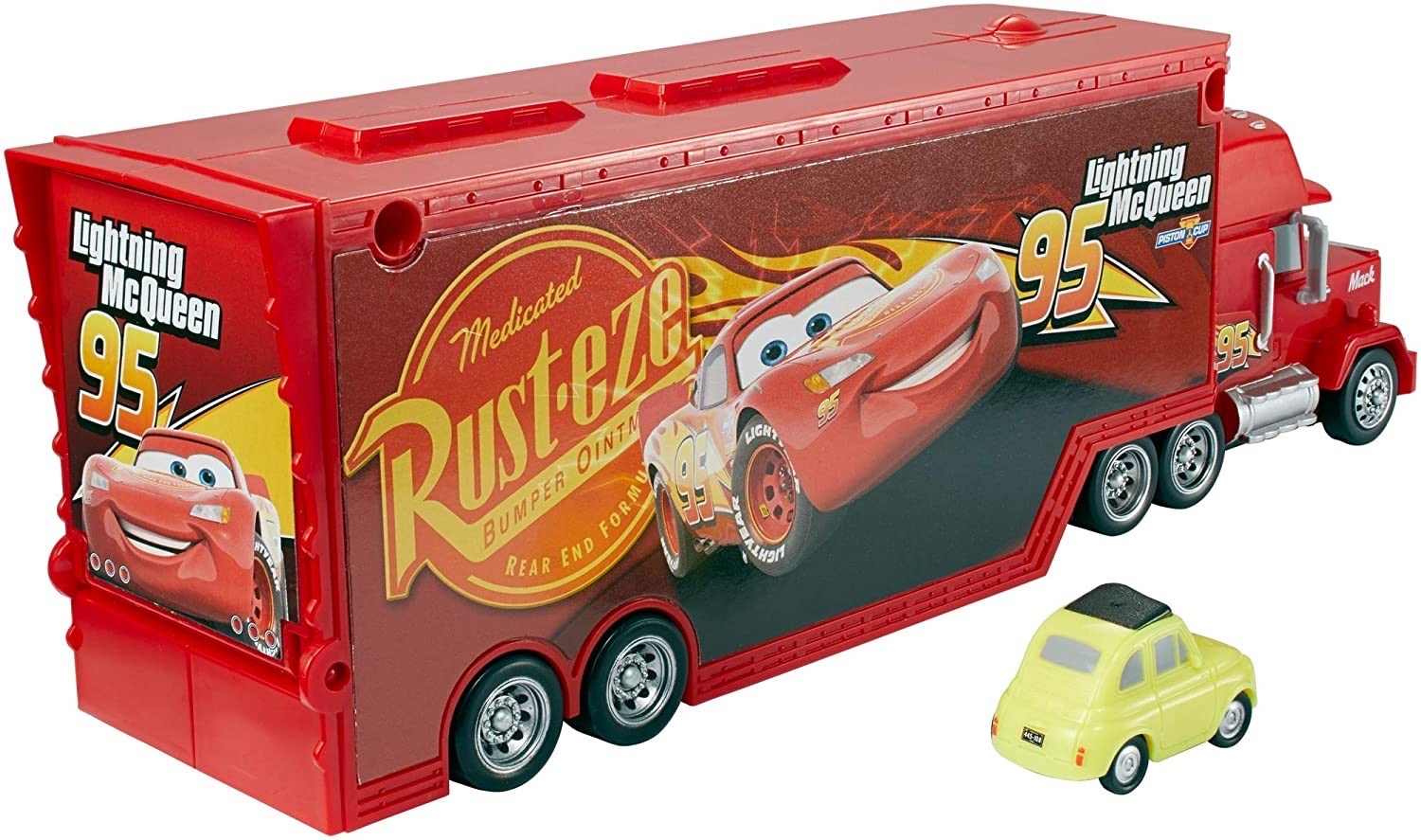 กล่องเก็บรถพร้อมของเล่นสุดมันส์ MATTEL Disney Cars Travel Time Mack