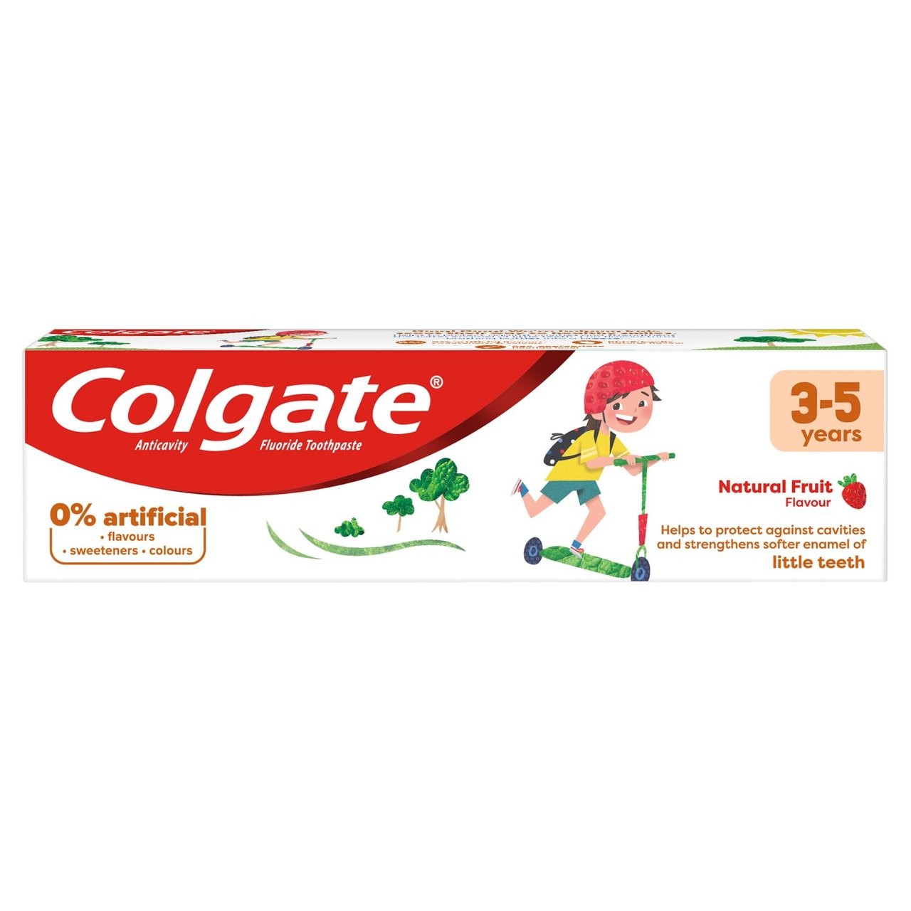 ยาสีฟันผสมฟลูออไรด์สำหรับเด็กเล็ก Colgate Kids Toothpaste 3-5 Years