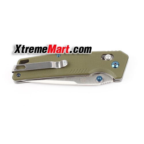 มีดพับ Ganzo Firebird FB7601 - GR 440C Blade G10 Handle Scales Bearing Axis Lock Folding Knife - Green