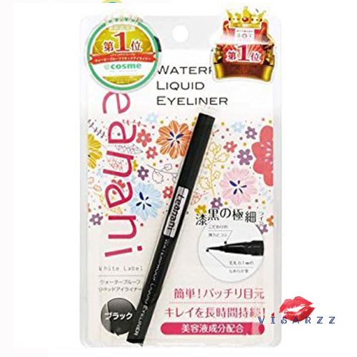 Leanani Water Proof Liquid Eyeliner #Black อายไลน์เนอร์สูตรกันน้ำได้อย่างดีเยี่ยม หัวพู่กันเขียนง่าย บังคับได้เส้นเล็ก 0.1mm ให้สีดำสนิท แห้งไว ติดทนไม่เลอะทั้งวัน พร้อมเอสเซนส์บำรุงทุกครั้งที่ใช้