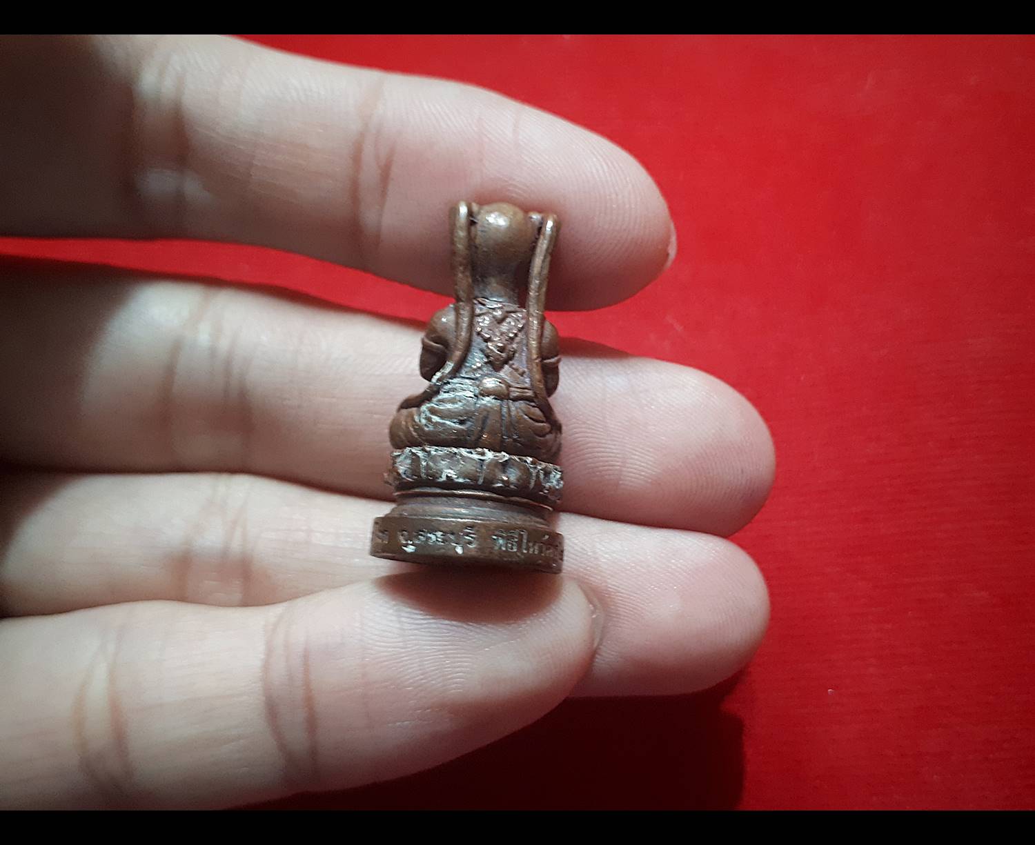 กุมารทอง บันดาลทรัพย์ เนื้อชนวน อุดมวลสาร ไหว้ครู ปี2558 - หลวงพ่อเหลือ วัดขอนชะโงก