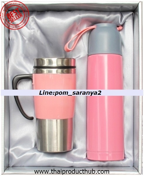 C11-021-CP-001_ชุดกระติกแก้วน้ำ . ชุดกิ๊ฟเช็ทกระติกแก้วน้ำ , รับผลิตชุดกระติกแก้วน้ำ , ขายแก้วน้ำ . ของพรีเมี่ยม , ของที่ระลึก