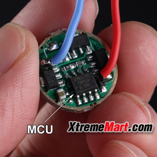 วงจรไฟฉาย Driver Convoy 7135*4 3/5 โหมด Flashlight circuit board