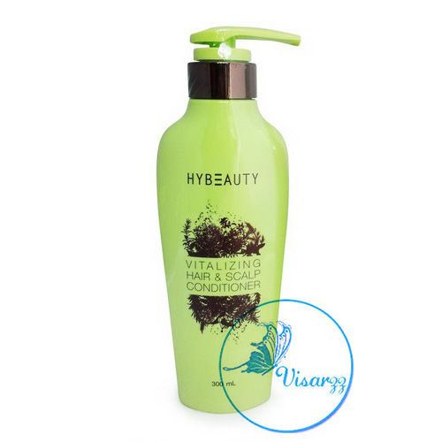 (Exp10/20) Hybeauty Vitalizing Hair & Scalp Conditioner 300mL ครีมนวดผมสมุนไพรบริสุทธิ์เข้มข้นจากเกาหลี บำรุงผม และหนังศีรษะ ให้แข็งแรงเงางาม