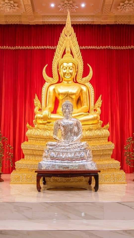 รูปหล่อ พระปัจเจกพุทธเจ้า (ขนาดตั้งบูชา หน้าตัก5นิ้ว ฐาน7นิ้ว สูง9นิ้ว) เนื้อโลหะ(ทองเหลืองผสมเนื้อเงินมหาสะท้อนที่หล่อองค์พระปัจเจกพระพุทธกเจ้าจากองค์จริงต้นฉบับ) ปี2564 #รับประกันแท้ #การันตีแท้ - ปลุกเสกโดย หลวงพ่อเล็ก วัดท่าขนุน