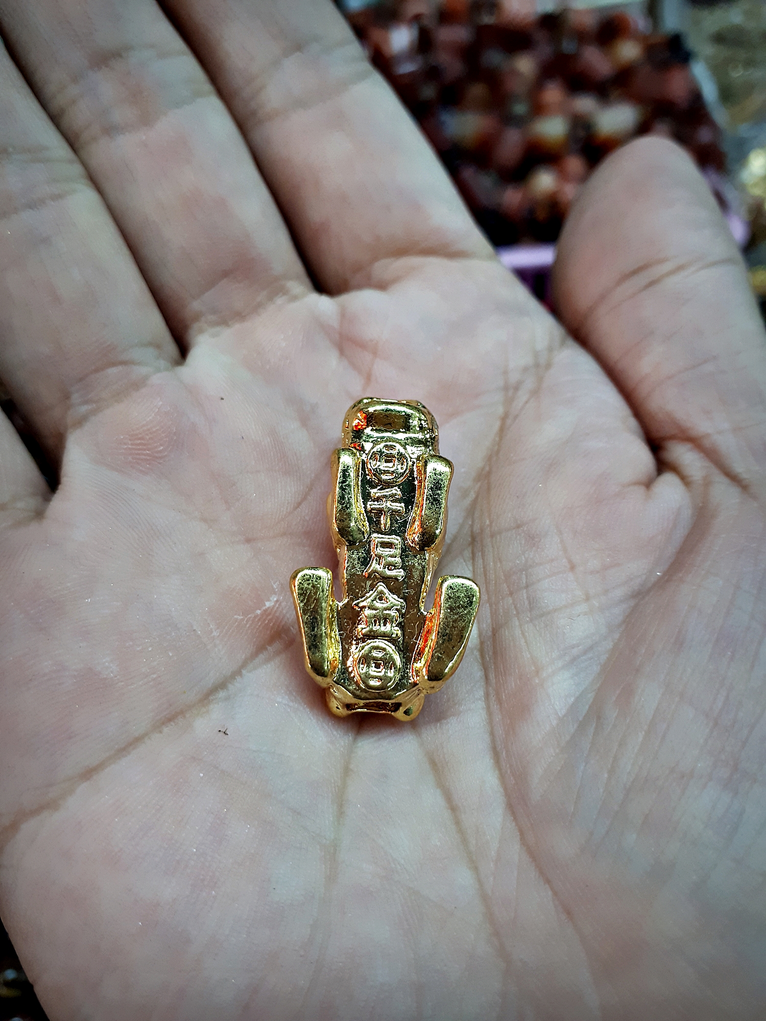 ปีเซียะ เนื้อโลหะทองเหลืองชุบทอง (ขายปลีก ขายส่ง)