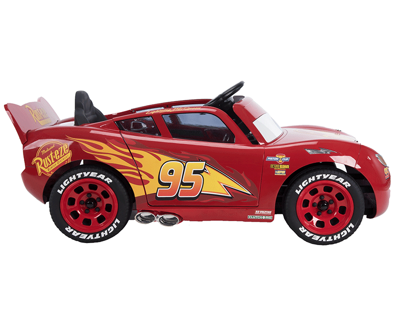 รถแบตเตอรี่สุดเท่ห์สำหรับเด็ก Huffy Disney Cars 3 Lightning McQueen 6V Battery-Powered Ride-On