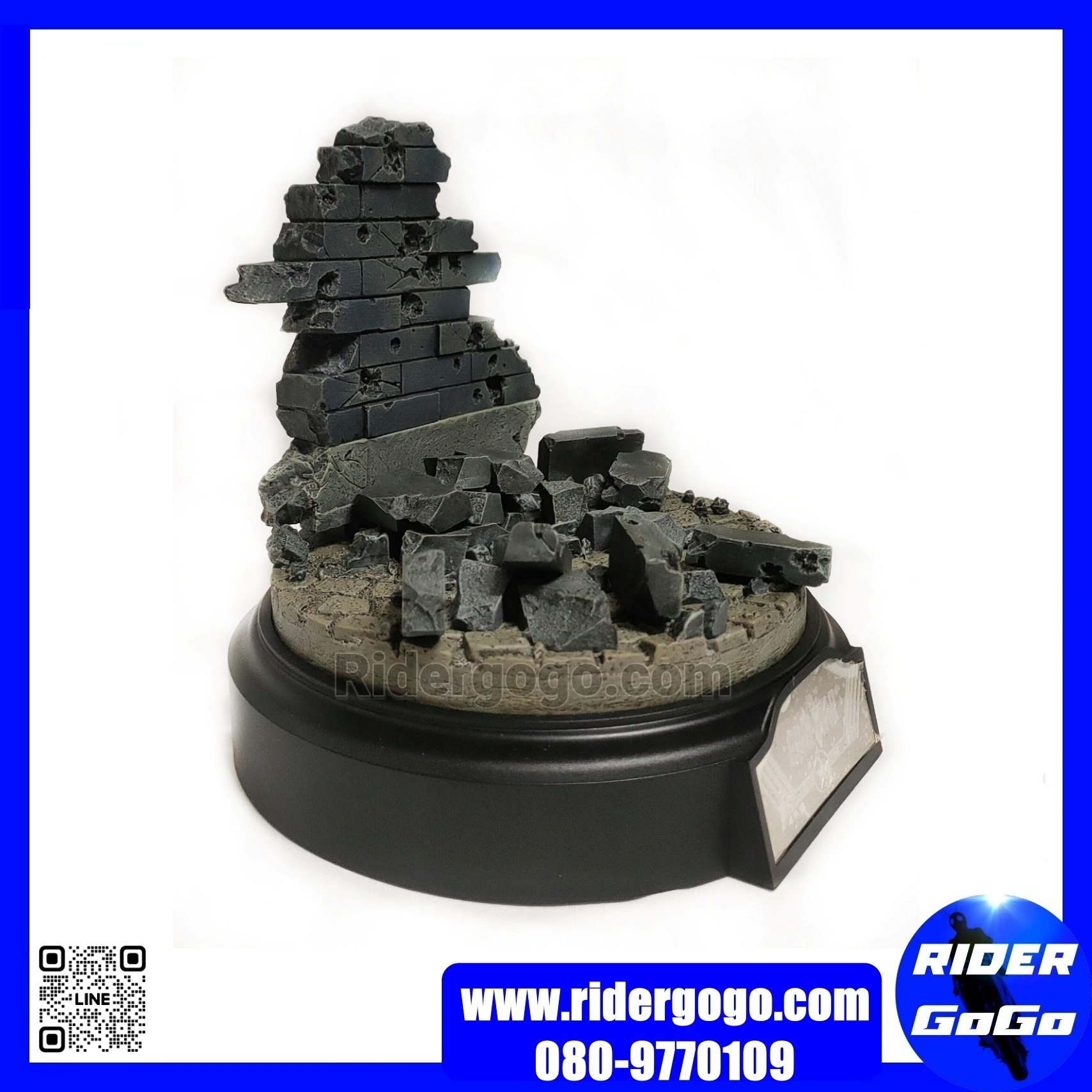 ฐานโมเดล กัปตันอเมริกา ขนาด 1/6 ไดโอรามา Stand CAPTAIN AMERICA BATTLING VERSION MOVIE PROMO EDITION