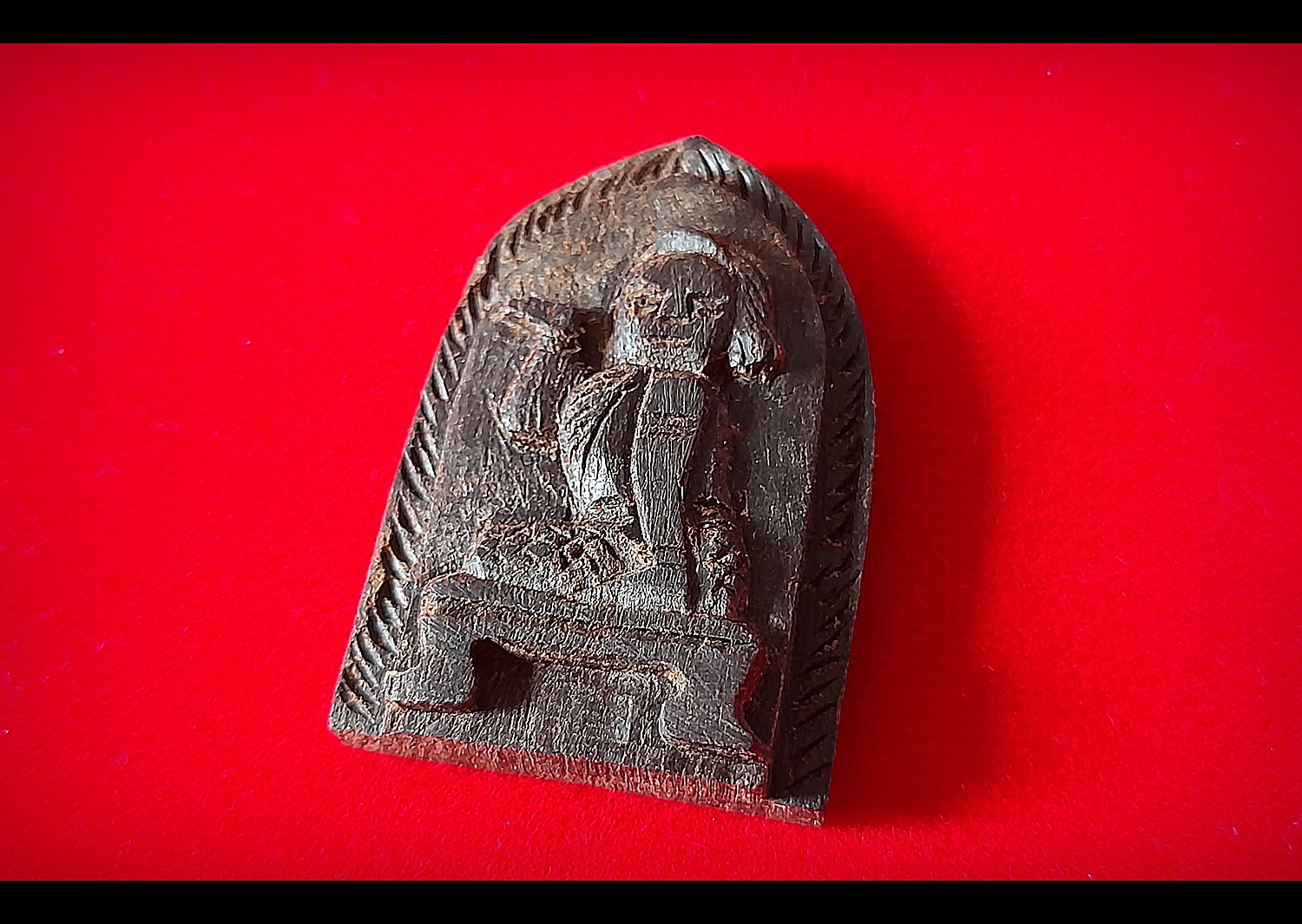 แม่นางกวัก เนื้อไม้ตะเคียนแท้ (ขนาดพกพา) - หลวงพ่อสมศักดิ์ วัดการเปรียบ จ.ชัยนาท #รับประกันแท้ #ปลุกเสกแล้ว