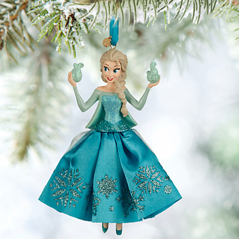 ตุ๊กตาประดับต้นคริสมาสต์ Elsa Sketchbook Ornament จาก Disneystore อเมริกา