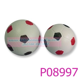 P08997 ลูกฟุตบอลพลาสติก (7 นิ้ว) ขนาดกลาง ของเล่น No.020B2 ราคาส่งต่อ 1 โหล: 12 ใบ (215 บต่อโหล )