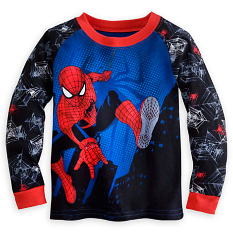 ชุดนอนแขนขายาว Disney The Amazing Spider-Man PJ Pals ไซส์ 3 จาก Disneystore อเมริกา