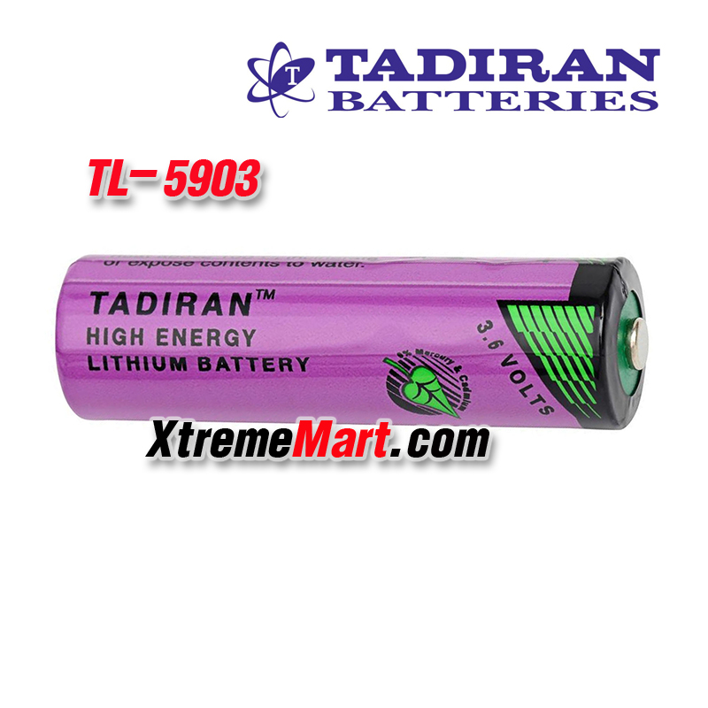 แบตเตอรี่ลิเธี่ยม TADIRAN TL-5903 ER14500 LS14500 3.6V AA Lithium Battery PLC Alarm ER 4505 (ชาร์จไม่ได้)